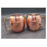 2 Moscow Mule Mugs
