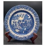 Wessox Collection Blue Willow Chop Plate 12.5'