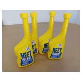 HEET GAS LINE ANTIFREEZE AND WATER REMOVER 4 BOTTL HEET GAS LINE ANTIFREEZE AND WATER REMOVER 4 BOTTL