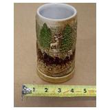 1976 BUDWEISER GRANTS FARM STEIN CLYDESTALES 1976 BUDWEISER GRANTS FARM STEIN CLYDESTALES