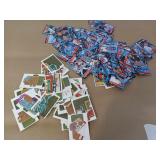 LOT DEAL OF BASEBALL CARDS DON RUSS 88, PUZZLE LOT DEAL OF BASEBALL CARDS DON RUSS 88, PUZZLE