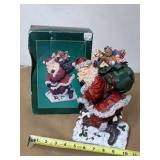 CEDAR CREEK COLLECTION SANTA FIGURINE KIRKLAND CEDAR CREEK COLLECTION SANTA FIGURINE KIRKLAND