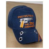 PROTECTED BY 2ND AMENDMENT BALL CAP PROTECTED BY 2ND AMENDMENT BALL CAP