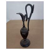 ANTIQUE METAL EWER IN CAST VICTORIAN STYLE ANTIQUE METAL EWER IN CAST VICTORIAN STYLE