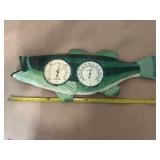 SUNBEAM FISHING BAROMETER AND THERMOMETER SUNBEAM FISHING BAROMETER AND THERMOMETER