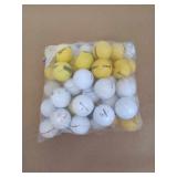 GALLON BAG OF ASSORTED GOLF BALLS GALLON BAG OF ASSORTED GOLF BALLS