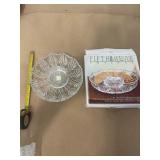 FIFTH AVENUE CRYSTAL CRACKER CONDIMENT SERVING SET FIFTH AVENUE CRYSTAL CRACKER CONDIMENT SERVING SET