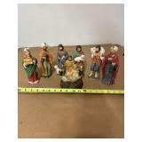 NATIVITY SCENE CHRISTMAS FIGURINES NATIVITY SCENE CHRISTMAS FIGURINES