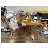 Wood Table w 4 Chairs