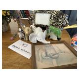 Collection of Elephant Knick Knacks and Art
