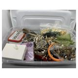 Box Lot of Mixed Jewelry