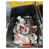 Tote Full of PVC Fittings and more