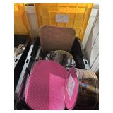 Tote of Misc Kitchenware