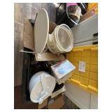 Tote of Misc Kitchen Ware