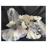 Assorted Size Doll Wedding Veils
