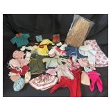 Various Doll Clothing and Accessories