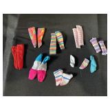 Vintage Doll Sized Legwarmers and Socks