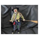 'Clyde the Hobo' Porcelain Doll