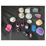Vintage Barbie Sized Hats and Accessories