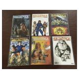 Battlestar Galactica Comic Lot (6 issues)