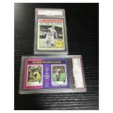 Vintage Topps Card Lot (2 cards)