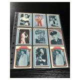 1978 Topps Elvis Presley Trading Cards Lot of 9
