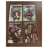 Daredevil & Total Recall Comic Lot (4 issues)