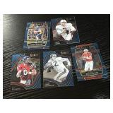 Football Card Lot (5 cards)