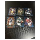 Football Card Lot (6 cards)
