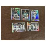 Baseball Card Lot (5 cards)