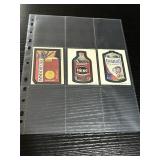 1973 Topps Wacky Packages Cards Lot of 3