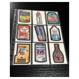 1970's Topps Wacky Packages Cards Lot of 9