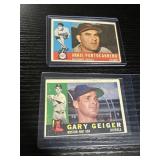 1960 Topps Baseball Card Lot