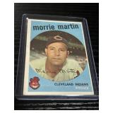 1959 Topps #38 Morrie Martin Indians Card