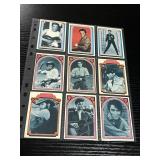 1978 Topps Elvis Presley Trading Cards Lot of 9