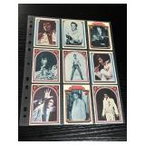 1978 Topps Elvis Presley Trading Cards Lot of 9