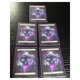 Magic: The Gathering THB Nyx Swamp Card Lot (5