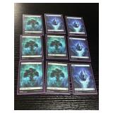 Magic: The Gathering THB Nyx Land Card Lot (9
