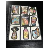 1985 Topps Wacky Packages Cards Lot of 9