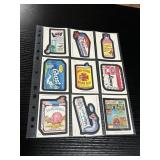 1985 Topps Wacky Packages Cards Lot of 9