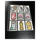1985 Topps Wacky Packages Cards Lot of 9