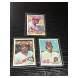 1976-78 Topps Baseball Card Lot