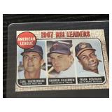 1968 Topps Baseball  #4 R.B.I. Leaders