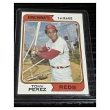 1974 Topps Baseball #230 Tony PerezPlease