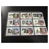 1977 Topps AS Player/Manager Card Lot (9 cards)
