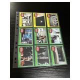 1977 Topps Star Wars Trading Cards Lot of 9