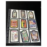 1979 Topps Wacky Packages Cards Lot of 9
