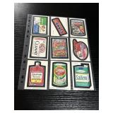 1979 Topps Wacky Packages Cards Lot of 9