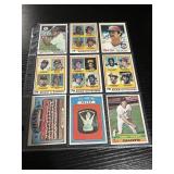 1976-78 Topps Baseball Card Lot (9 cards)