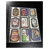 1979 Topps Wacky Packages Cards Lot of 9;